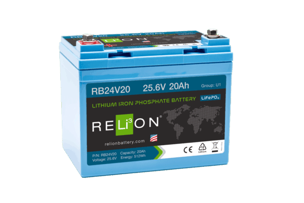 RB24V20 24V 20Ah LiFePO4 Battery