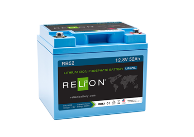 RB52 12V 52Ah Lithium Deep Cycle Battery
